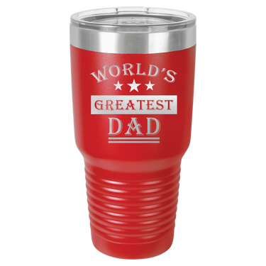 World's Greatest Dad 30oz Ringneck Tumbler